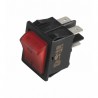 Interruptor bipolar luminoso rojo - DE DIETRICH : 95325090