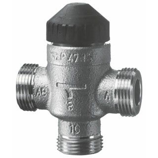 Válvula de terminales, 3 vías STD kvs 2,5 G3/4" - SIEMENS : VXP47.15-2.5