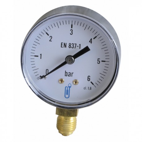 Manómetro 0 a 6 bar Ø 63mm