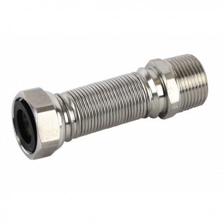 Latiguillo de acero inoxidable macho/hembra 3/4" DN20 8b