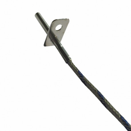 Termopar J de brida 880 mm bulbo 40 mm