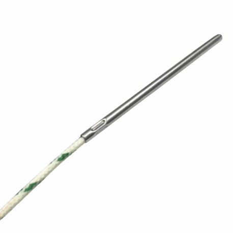 Termopar K con cable VETROTEX bulbo 40 mm