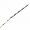 Termopar K con cable VETROTEX bulbo 40 mm