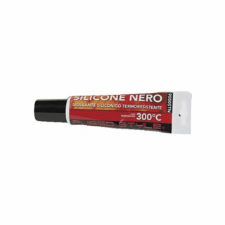 Silicona negra termorresistente 150 ml