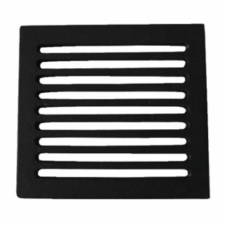 Rejilla de fundición para chimeneas 191x207 mm