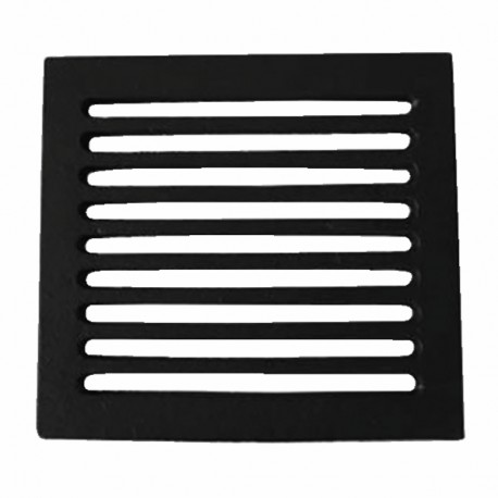 Rejilla de fundición para chimeneas 205x235 mm