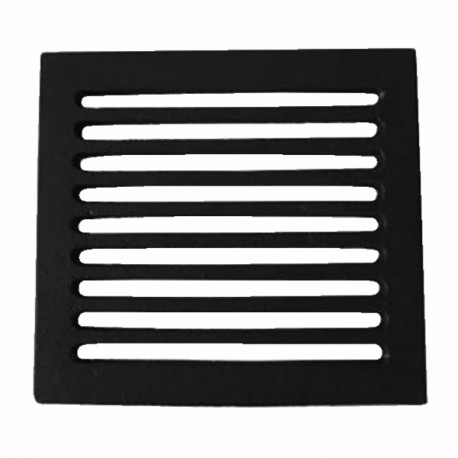 Rejilla de fundición para chimeneas 235x235 mm