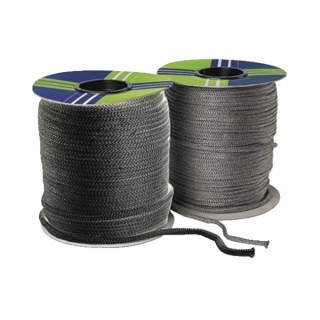 Trenza TRICOTEX negra 6 mm 5m - DIFF