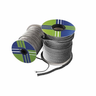 Trenza ARTICA negra 6 mm 5 m - DIFF