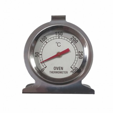 Termómetro para horno de acero inoxidable 300°C