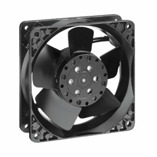 Ventilador axial de 19 W con aspa metálica