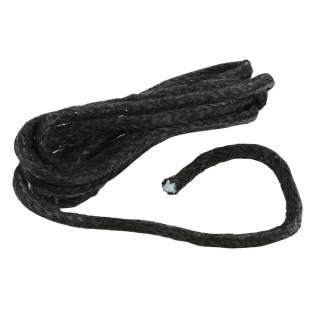 Trenza negra grafitada Ø 6 mm Lg 2,5 M