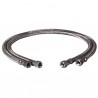 Flexible H3/8" x H3/8" codo lg 1200mm  (X 2)