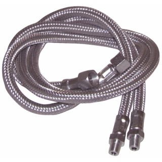 Flexible gasóleo M1/4" x H1/4" recto (X 2) - DIFF