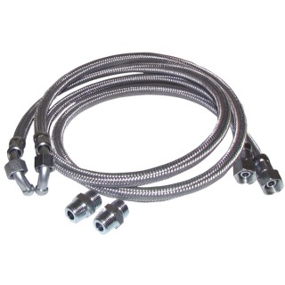 Flexible gasóleo x flexible codo con 2 racores