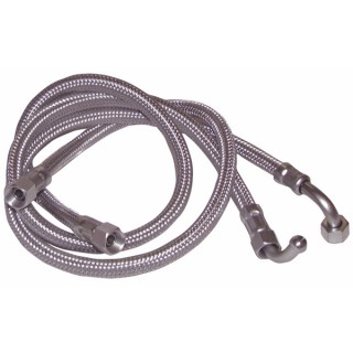 Flexible H3/8" x H3/8" codo 90°  (X 2)