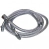 Flexible gasóleo H3/8" x M1/4 codo 90° lg 900mm  (X 2)
