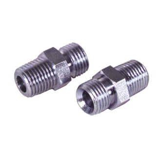 Nipple gasoil M3/8" cónico x M3/8"  (X 2)