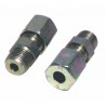 Conexión en anillo recta M1/8 x tubo 4mm  (X 2) - DIFF