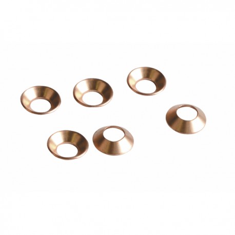 Junta intercalada flare 3/8"  (X 6)