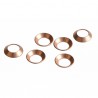 Junta intercalada flare 1/2"  (X 6)