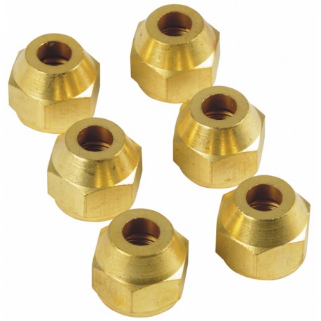 Tuerca flare NS 4-4 Ø1/4'' (X 6) - DIFF