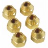 Tuerca flare NS 4-6 Ø3/8'' (X 6) - DIFF