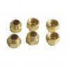 Tuerca flare NS 4-10 Ø5/8'' (X 6)