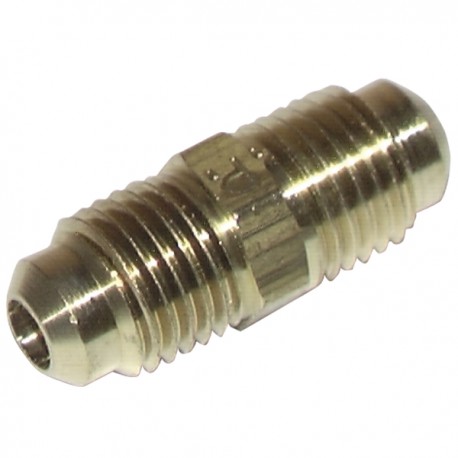 Nipple igual flare M1/4"  (X 6) - DIFF