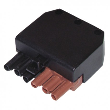 Conector macho 6 polos