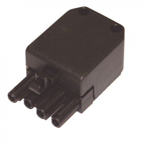 Conector hembra 4 polos