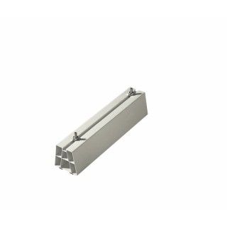 Soporte suelo plástico blco 450x80x80 +4 tornillos (X 2)