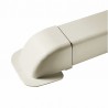 Paso de pared curvo 110x75 blanco puro 9010 (X 4) - DIFF