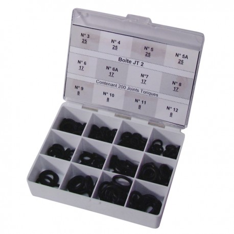 Caja 200 juntas tóricas P.M PERBUNAN