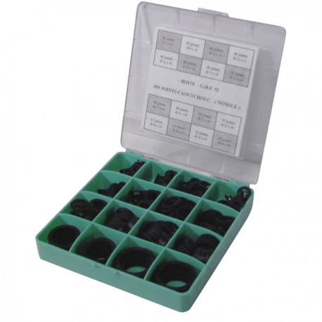 Caja 480 juntas llanas de goma G.D.F.92 - DIFF