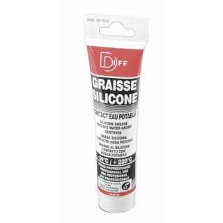 Grasa silicona para el contacto agua potable Tubo 100 ml  - ISOCLEAR
