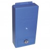 Caja de llaves azul
