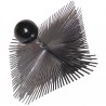 Deshollinador acero templado con bola 200 x 200