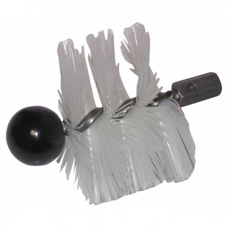 Deshollinador de nailon con bola Ø139 mm