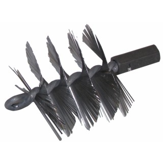 Escobillón de acero templado 140 mm x 70 mm