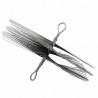 Deshollinador de acero templado con 2 aros Ø 300 mm