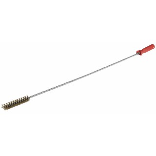 Escobillón acero latonado Ø 25 varilla 8 mm