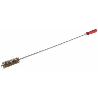 Escobillón acero latonado Ø 40 varilla 8 mm - DIFF