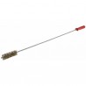 Escobillón acero latonado Ø 40 varilla 8 mm