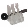 Deshollinador de nailon con bola Ø80 mm