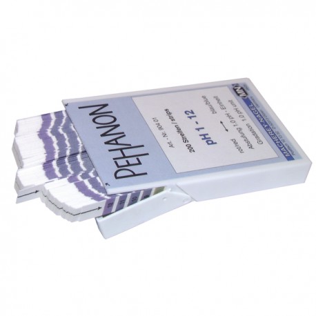 Lengüeta de papel ph 1 a 12 PEHANON