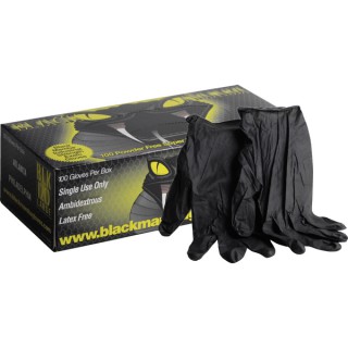 Guantes Black Mamba talla 9/10 (X 100) - BLACK MAMBA : BLACKMAMBXLT9/10