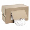 Cartón de trapo de algodón blanco 10kg