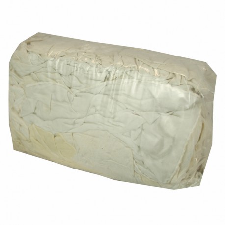 Cartón de trapo de algodón blanco 1kg