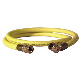 Caño amarillo longitud 1,50m Ø1/4"